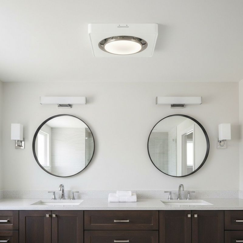 Powder Room Fan Installation in Conroe, TX
